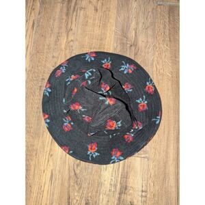 Brixton Dylan Fleece Bucket Hat ROSES Size M/L